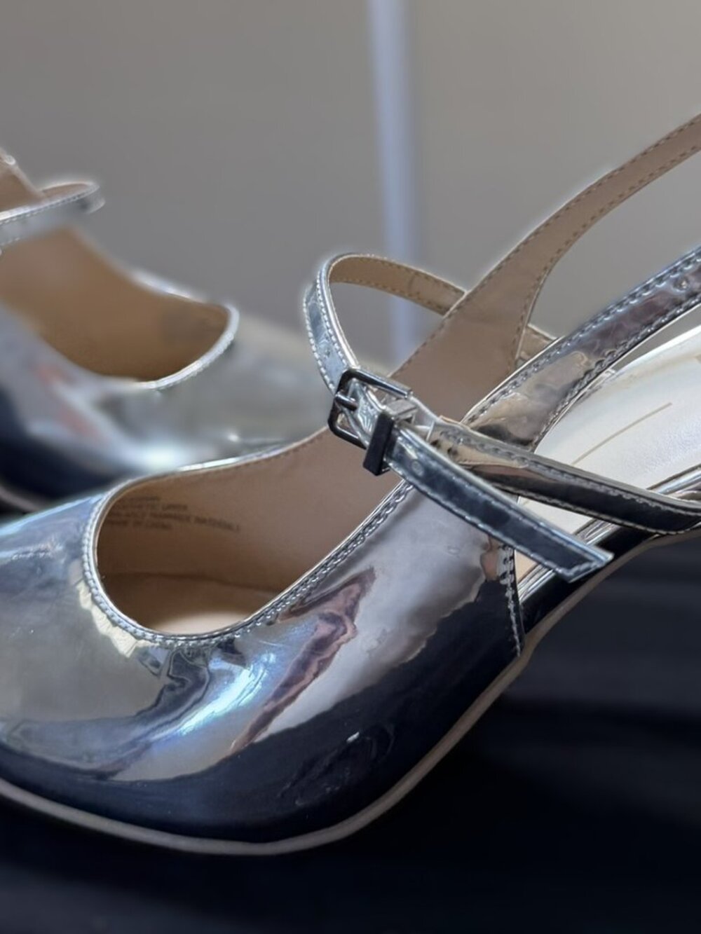 Dolce Vita Kieran Slingback Pump 7 M, SILVER MIRROR
